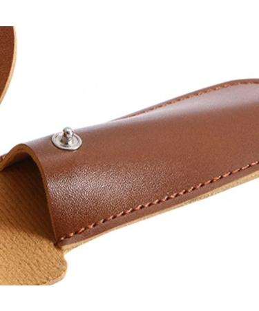 Travel Razor Shell - Eriction Protective Cover for Safety Razors | Durable Leather Storage Locker for Men - Buy Online on GoSupps.com