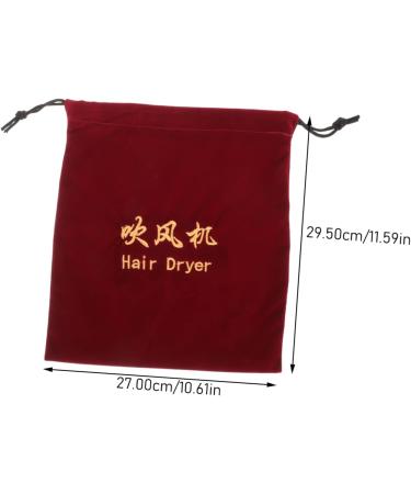Healeved 9 Pcs Hair Dryer Storage Bag Cloth Hair Dryer Bag Drawstring Storage Bags Hair Dryer Bags Fabric - Buy Online on GoSupps.com