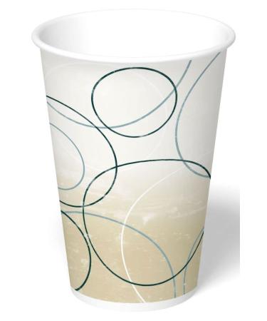 Graphic Packaging DMR-7 Cold Drink Cup 7 Oz Double Polyethylene Coated Paper Standard Champagne (2500)