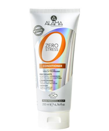 A ALAMA Alama Zero Stress Conditioner Strengthening Hair Cream with Miraclay Technology 200 ml