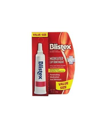 Blistex Lip Medicated Ointment 0.35 oz (Bundle of 9)