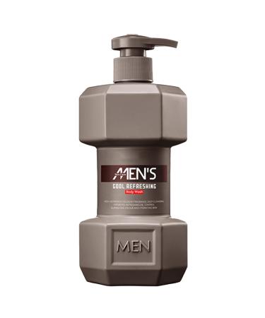 Shower gel for men refreshing with longlasting fragrance 500 ml shower gel for longlasting freshness and 12 hours of refreshment cologne scent shower gel