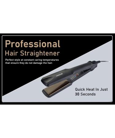 Buy Nova NHS 860 Hair Straightener (Black) - Medium | International Shipping Available - Buy Online on GoSupps.com