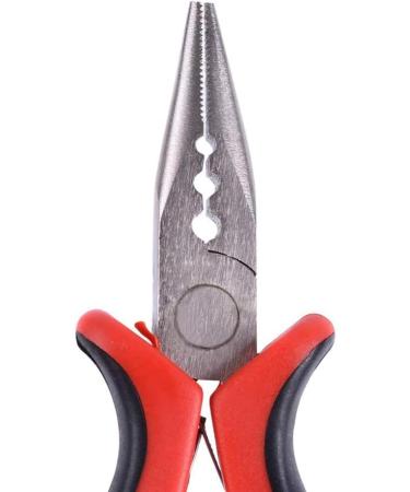 LINGLOUZAN Pliers Crochet Silicone Buckle Hair Extension Pliers Ring Tool Set Crochet Hair Extension Set - Buy Online on GoSupps.com