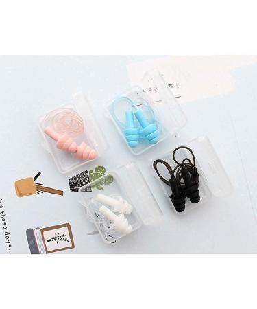 Ear Plugs for Sleep Reusable Noise Cancelling Earplugs for Sleeping Silicone Earplugs 8 Pairs of Reusable Silicone Earplugs with Transparent Protective (Color : Mixed Size : 3 * 67.5cm) 3*67.5cm Mixed - Buy Online on GoSupps.com
