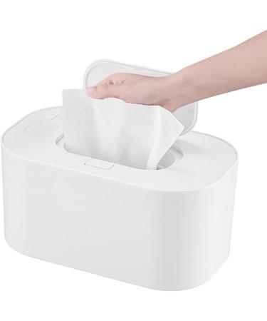 Baby Wipes Warmer - Large Capacity Baby Wipe Heater Wipe Holder | USB Baby Wipe Warmer | Evenly Overall Heating Diaper Wipe Warmers | Portable Car Wipes Heater Warmer For Home Nursery Room White - Buy Online on GoSupps.com