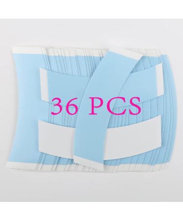 JOOLER Tape in Extension Wig Tape 36pcs - Double Sided Waterproof Adhesive Strips for Lace Front Wigs - Toupees and Lace Wig Glue Tape - Best Quality Solution for Secure Hair Extension Attachment - Buy Online on GoSupps.com