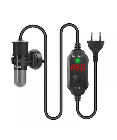 MiOYOOW Aquarium Heater 10W/20W/30W Adjustable Aquarium Heater with Digital Display for Small Turtle Tanks under 8L 10W - Buy Online on GoSupps.com