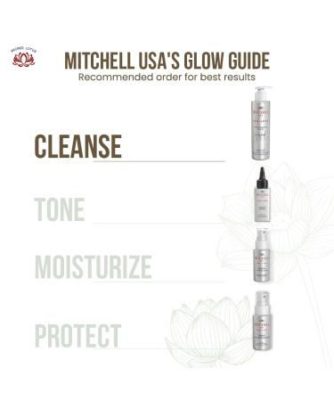 Mitchell USA Papaya Brightening Cleanser | Anti-Aging Face Wash 200ml - Shop Internationally - Buy Online on GoSupps.com