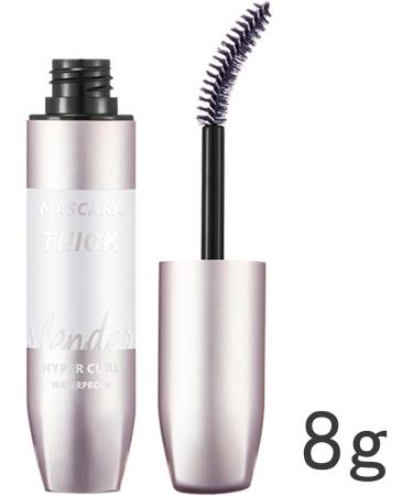 4D Fiber Lash Mascara | Voluminous Makeup Lash Mascara for Makeup Lovers - Elastic Brush Head Make Lashes Look Thick and Long for Mother Wife Girlfriend Black - Buy Online on GoSupps.com