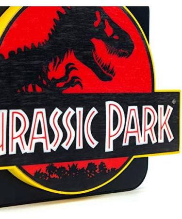 Jurassic Park 3D Lamp Wall Light - Official Merchandise for Bedroom, Home, Study & Office - Ambient Gaming Accessory - Buy Online on GoSupps.com