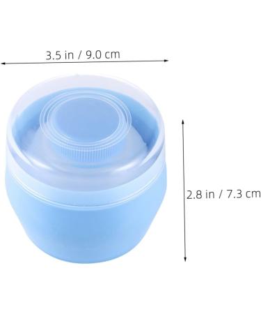  BIUDECO 2pcs Baby Plush Puff Puff Bulk Puff And Container After Bath Powder Container Body Powder Case Body Leak Baby Sponge - Buy Online on GoSupps.com