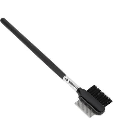 2 in 1 Eyelash Separator Brow Comb Eyebrow Brush with Stainless Steel Teeth Mascara Comb Grooming Makeup Tool Eyebrow Shaper Supplies for Eyelashes Extension - Buy Online on GoSupps.com