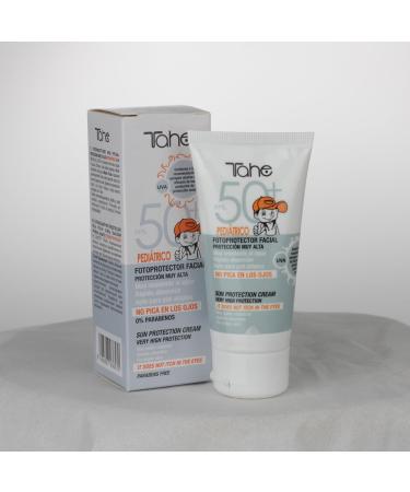  Tahe Tahe Sun Protect Pediatric Face Sunscreen Cream SPF 50+ Very High Protection 50 ml - Buy Online on GoSupps.com