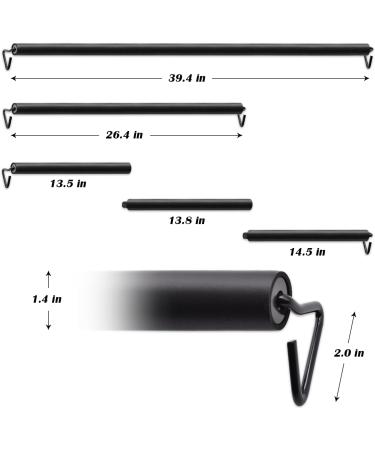 Resistance Band Bar for Home Workouts | Portable Weightlifting Training | 26.4in & 39.4in Options - Buy Online on GoSupps.com