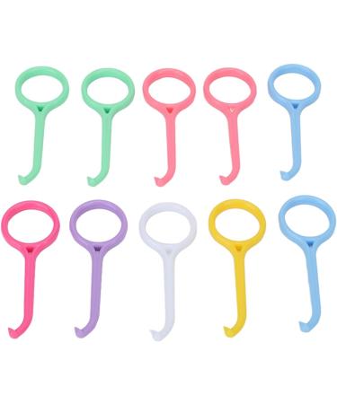 Folanda 10-Part Aligner Remover Tool Set | Durable Non-Slip Tool for Braces Retainers Aligners & Oral Hygiene - Food Grade Quality - Buy Online on GoSupps.com