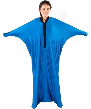 Sensory Stretchy Body Sock for Autism Anxiety - Deep Pressure Simulation Blanket - Small 47 x27 Blue - Buy Online on GoSupps.com