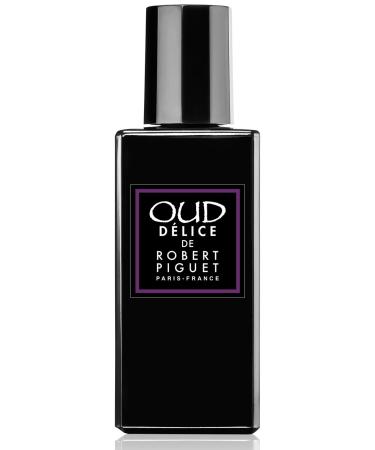 Robert Piguet Oud Delice Eau de Parfum Spray Unisex 3.4 Fl Oz 3.4 Fl Oz (Pack of 1) Black
