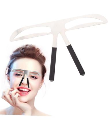 Angoily Tools Eyebrow Assistant Eyebrow Modeling Caliper Brow Stencils Mold Eyebrow Shape Miss Balance Ruler medium As Shown - Buy Online on GoSupps.com