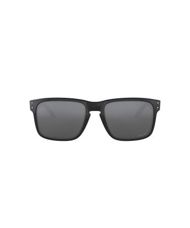 Oakley Men's Oo9102 Holbrook Square Sunglasses Polished Black/Prizm Black 57 Millimeters