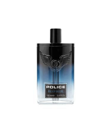 Police Deep Blue For Men - A Modern And Masculine Eau De Toilette With Woody And Citrus Notes - 3.4 Oz 3.4 Fl Oz (Pack of 1)