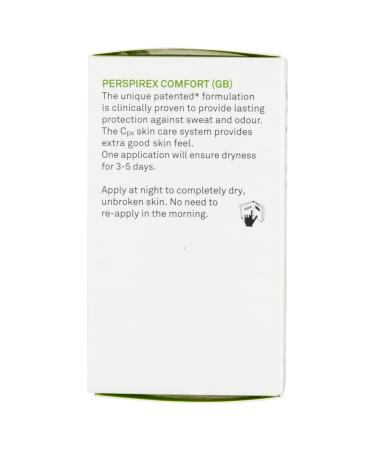 Perspirex Comfort 20mL - Long-lasting Antiperspirant for Men and Women - Buy Online on GoSupps.com