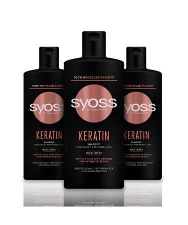 Syoss Keratin Hair Perfection Shampoo 16.9 fl oz - Nourish & Strengthen Hair | International Shipping Available - Buy Online on GoSupps.com