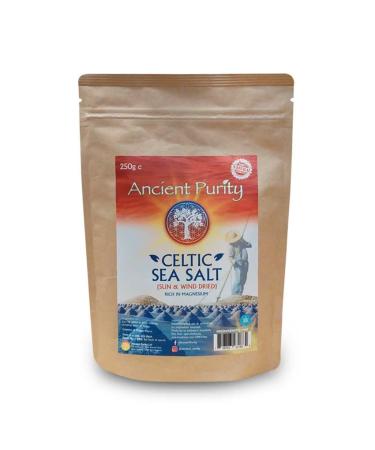 Ancient Purity Celtic Sea Salt “Real Natural Grey Salt” 250g (No Magnesium Removed) Heart Health
