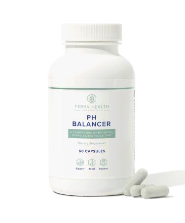Terra Health Essentials pH Balancer | Restore Optimal pH Balance | Maintain Stomach Acid Balance (1 Bottle 30 Capsules)