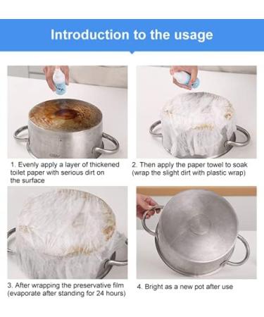 Cookware Cleanser & Polish(3.4 Oz) Pot Bottom Cleaner Stainless Steel Cooking Utensils Degreasing Descaling Scorching Cleaning Utensils Derusting Cleaning Paste - Buy Online on GoSupps.com