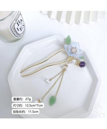 claw clips hair claw shark clip Flower Tassel Grab Clip Girly Accessories Hairpin Antique Hairpin Alloy Large Shark Clip Hair Accessories Headdress 06 (Color : 4) - Buy Online on GoSupps.com