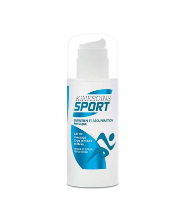 KIN SOINS SPORT - Gel de massage Cryo Jambes et Bras - Urgences R cup ration - 150 ml