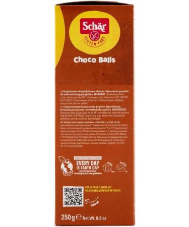 Schar Choco Balls Crispy Cocoa Cereals Gluten and Lactose Free (gluten and lactose free) crispy cocoa without gluten or lactose 3 x 250 g + Italian Gourmet pulp 400 g - Buy Online on GoSupps.com