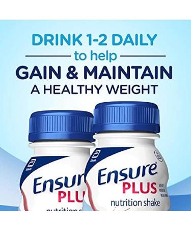 Ensure Plus Nutrition Shake - Milk Chocolate | 16 Count | International Shipping Available - Buy Online on GoSupps.com
