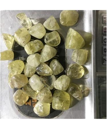 Spiritual Citrine Tumbled Stone 35-45mm Medium/Large Natural Crystal Tumble Stone for Decoration - (Color: 100g Size: Approx 3.5-4.5cm) - Buy Online on GoSupps.com