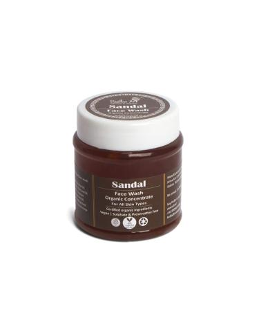 Sandal Face Wash Concentrate | Turmeric & Mango Butter | Vegan Sulphate & Paraben Free | Daily Use for All Skin Types | 4.4 Oz - International Shipping - Buy Online on GoSupps.com