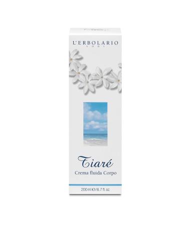 LErbolario Tiare Fluid Body Cream 6.7 oz - Floral Fruity Body Lotion with Monoi & Coconut Milk - Cruelty-Free International Shipping - Buy Online on GoSupps.com