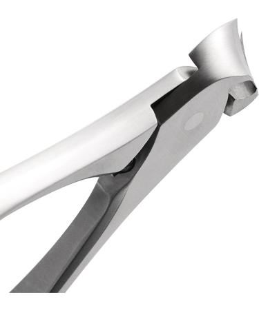 HCHGJKN Nail Clippers Stainless Steel Super-Sharp Nail Clipper Callus Shaver Toenails Ingrown Pedicure Paronychia Improved(Schwarz) Black - Buy Online on GoSupps.com