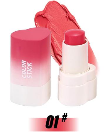Blush Cheek Balm Makeup 8g | Facial Beauty Accessory Buildable Intensity for Travel Picnics Evenings Out Morning Routine Outdoor Activities - Buy Online on GoSupps.com