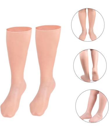 Healeved 1pair Exfoliating Moisturizing Socks Rough Calluses Socks Knee High Heel Boots Heels for Moisturizing Feet Socks Foot Care Socks Cracked Heels Moisturizing Socks Sebs - Buy Online on GoSupps.com
