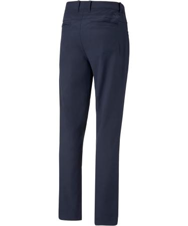 PUMA GOLF Men's Dealer 5 Pocket Pant Navy Blazer 34W x 32L - Stylish and Comfortable Golf Pants - Buy Online on GoSupps.com