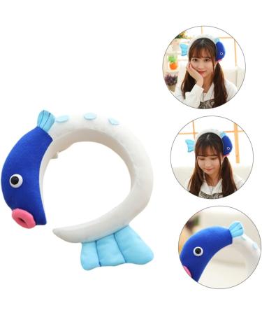 Mikinona 1 PC Puffer Fish Headband Stuffed Animal Headband Makeup Hair Band Stuffed Animal Head Hoop Creative Hair Party Hair Hoop Photo Hair Hoop Hair Ties Plush and Pp Cotton - Buy Online on GoSupps.com