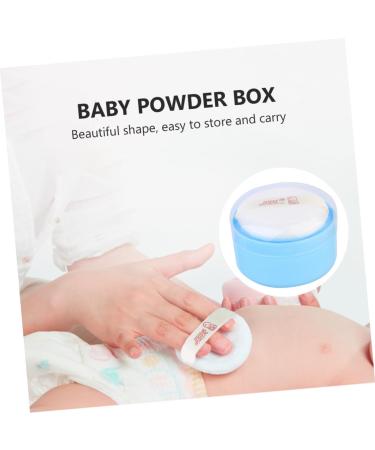 TOYANDONA Box Body Powder Box Infants Loose Powder Compact Container Powder Puff and Container Body Powder Container Infant Powder Puff Kids Suit Textile Cotton Applicator Compression Travel - Buy Online on GoSupps.com