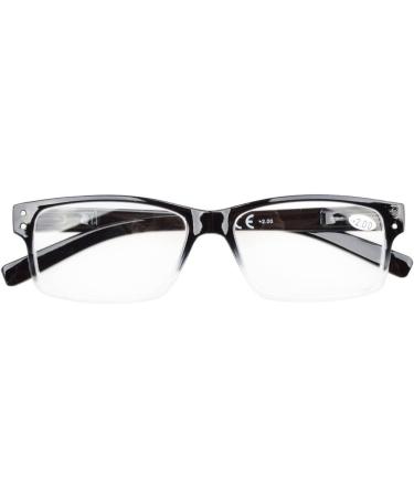 Eyekepper Classic Spring Hinge Reading Glasses - 5 Pack Sun Reading Glasses 2.25 Diopters - Stylish & Comfortable - Buy Online on GoSupps.com