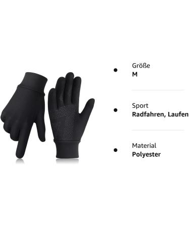 Hasagei Touchscreen Running Gloves | Warm Windproof Fleece Sport Gloves for Men & Women - Outdoor Winter Gear - Buy Online on GoSupps.com