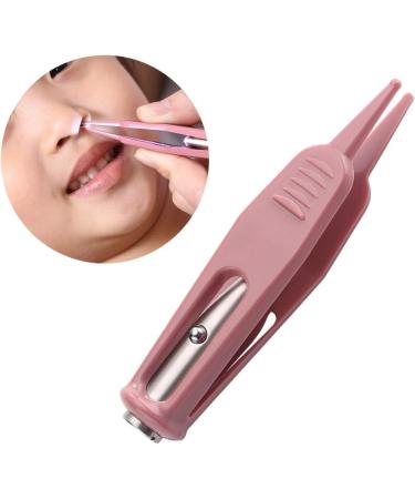 LED Light Ear Navel Nose Cleaning Clip Tweezers Nose Cleaner Remover Nose Ear Care Tool Safe For Baby Adults - Buy Online on GoSupps.com