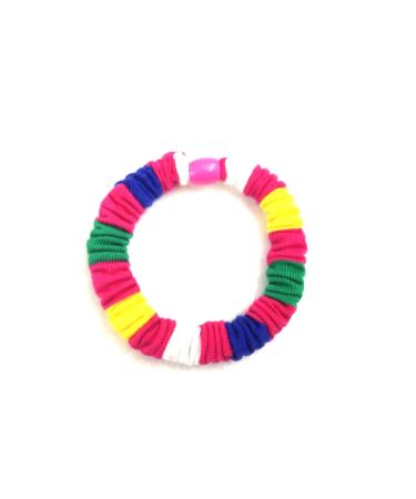 minkissy Beaded Hair Ties Kid Hair Ties Hair Ties for Teens Harmless Hair Ties Hair Ribbons Ponytail Holder Hair Elastics Korean Version Headband Hair Accessories Hair Rope Hair Ring