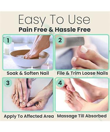 JFGO TOE Be Health 7 Days Treatment Gel & Efero Nail Repair Essence Gel - Instant Toenail Treatment & Cure | Nail Repair Cream (2PC) for Healthy Nails - Buy Online on GoSupps.com