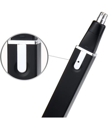 Premium Stainless Steel Nose Hair Trimmer - Rechargeable Waterproof Ear & Eyebrow Trimmer for Men & Women | Painless Grooming Solution - Buy Online on GoSupps.com