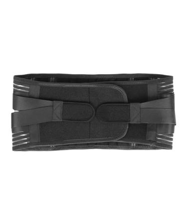 Healeved Fitness Waist Belt Lumbar Brace Belt Lower Back Pain Brace Back Support Brace Work Back Brace Waist Back Support for Men Gym Belt Steel Plate Protective Gear Polyester XL